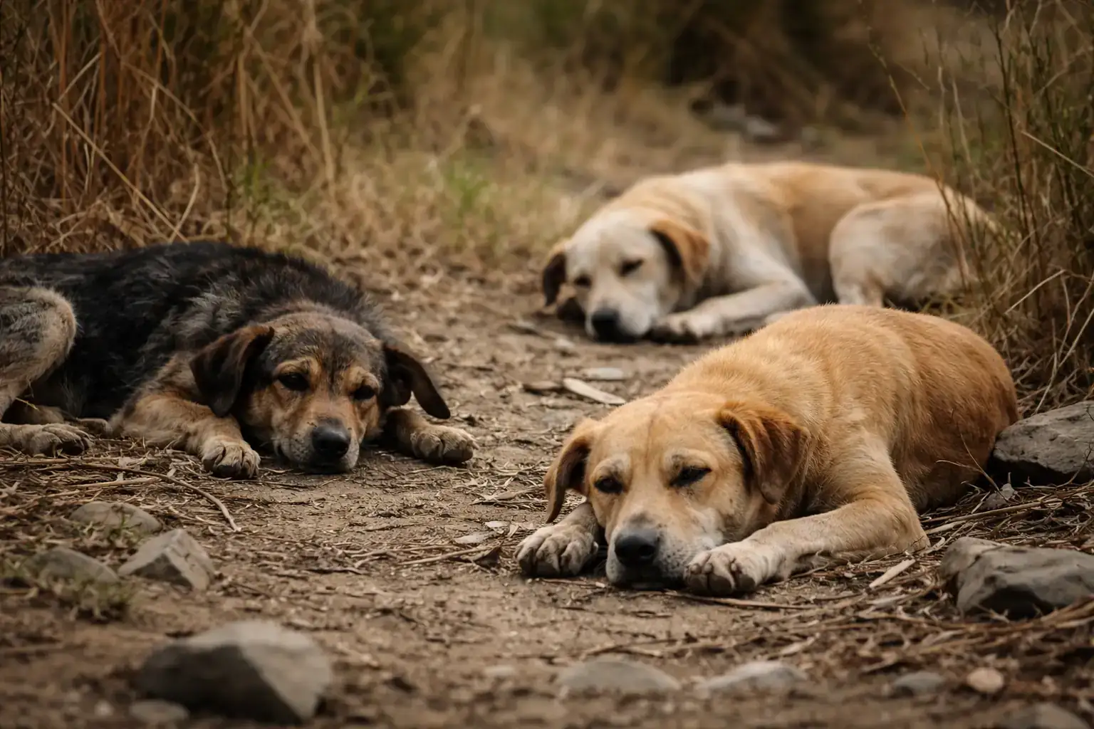 Chien errants La Réunion