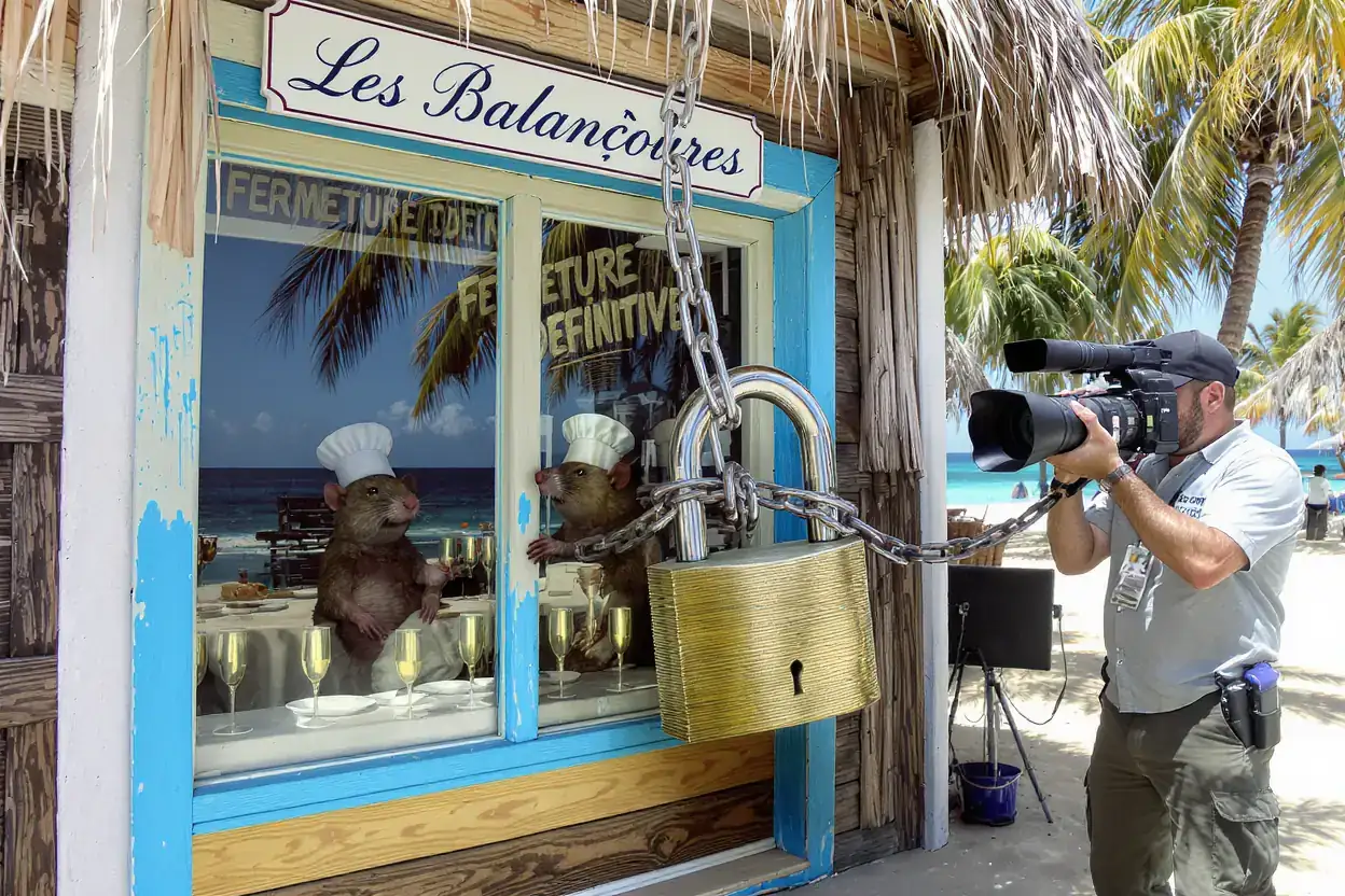 Fermeture des balançoires à l'Hermitage