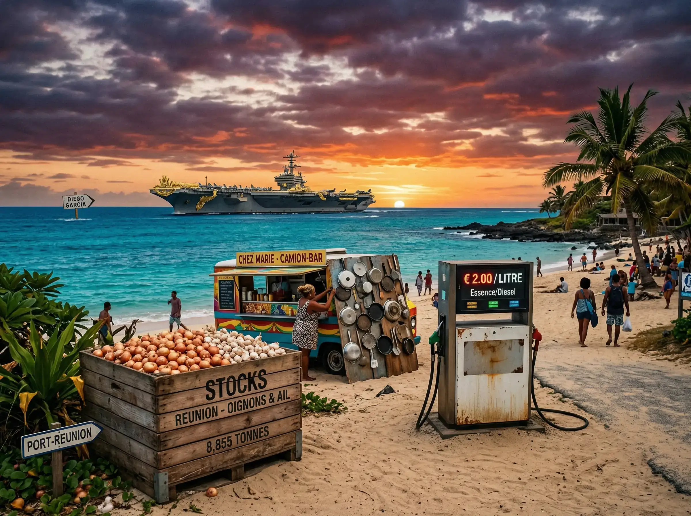 Conséquences financières à La Réunion de la guerre au Moyen-Orient