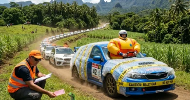 Rallye automobile à La Réunion