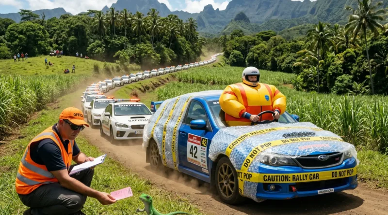Rallye automobile à La Réunion