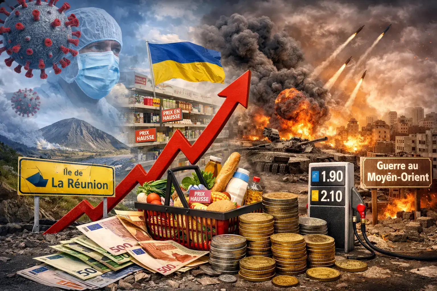 Inflation à La Réunion