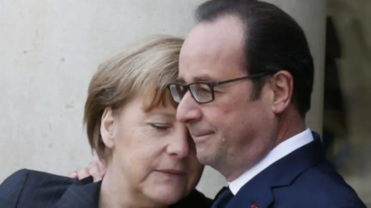 Hollande et Merkel