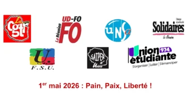 intersyndicale 1er Mai 2026