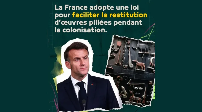 Restitution œuvre colonisation