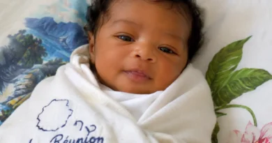 Bébé né à La Réunion