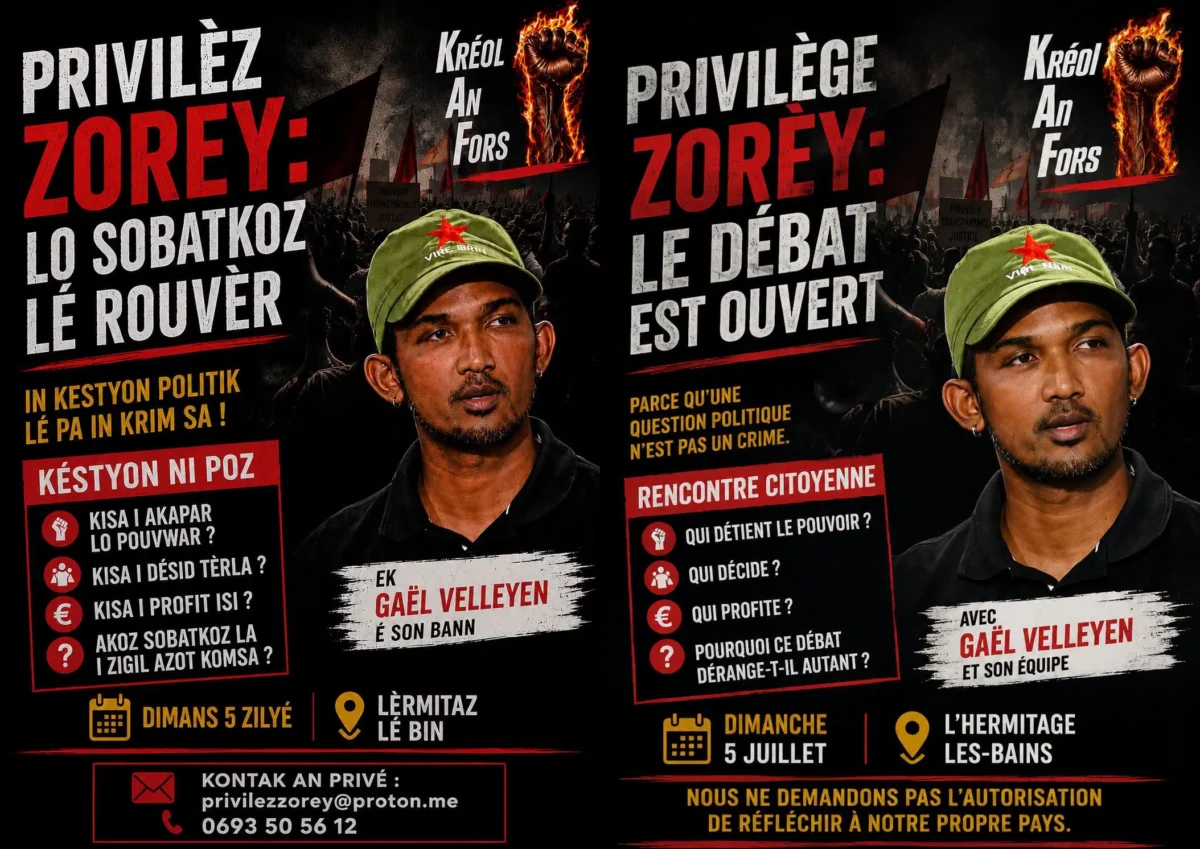 Privilège zorey - réunionnais
