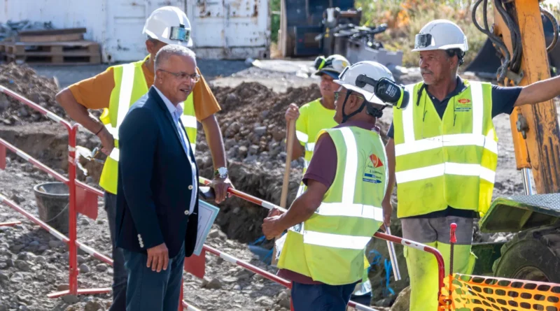 Visite chantier caserne SDIS