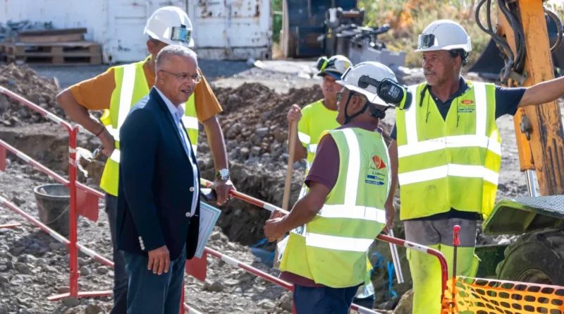 Visite chantier caserne SDIS