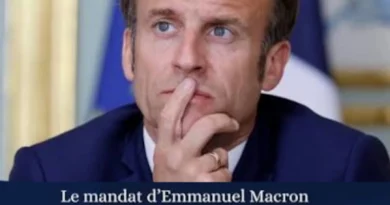 Fin mandat Macron 2027