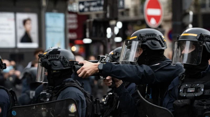 France police manifestation