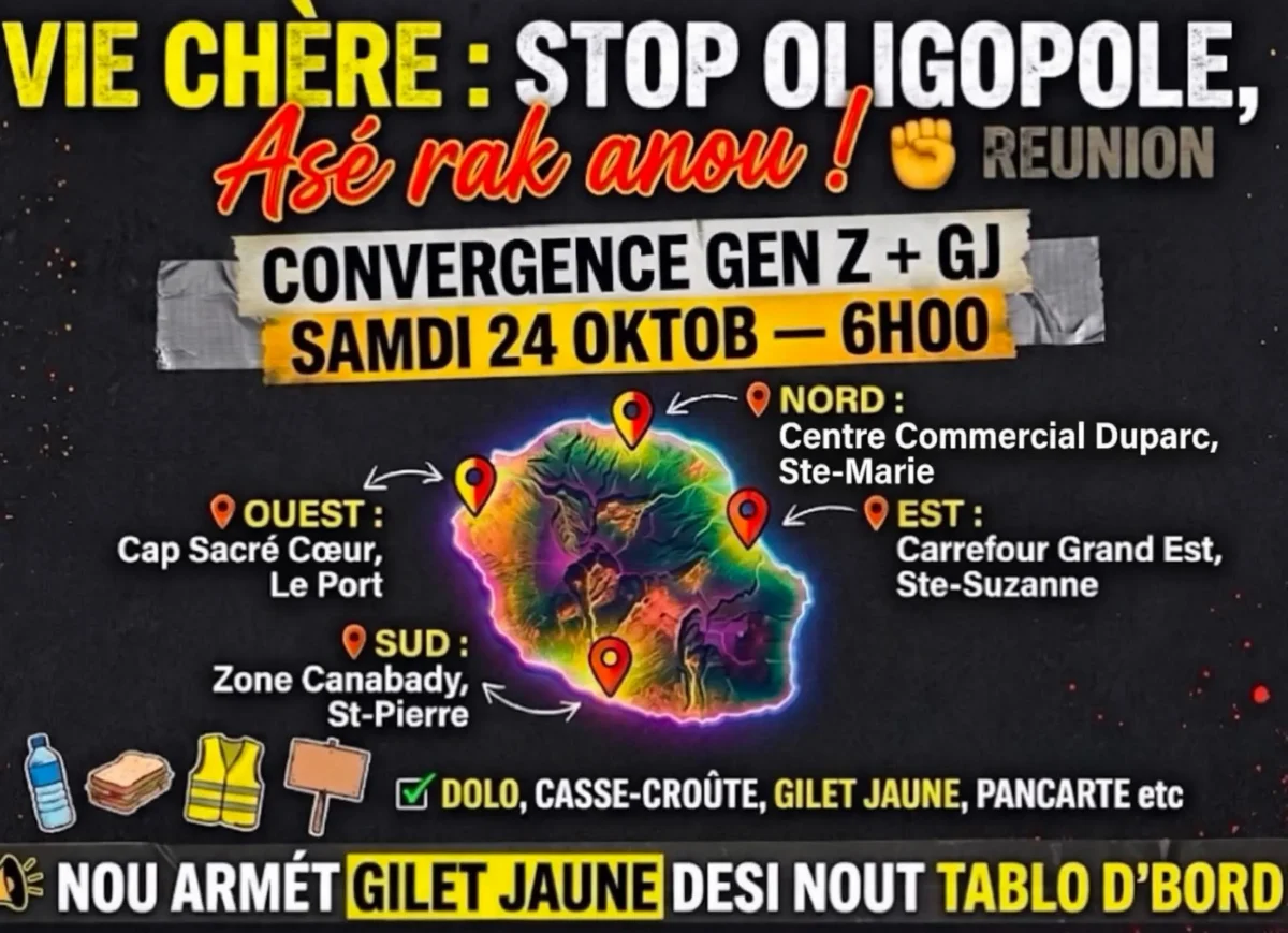Appel Gilets jaunes 24 octobre 2026