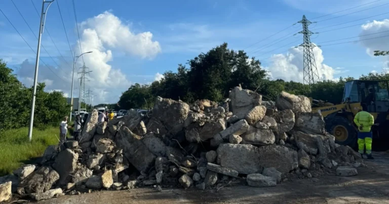 route bloquée
